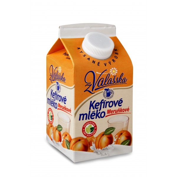 Kefírové mléko z Valašska meruňkové